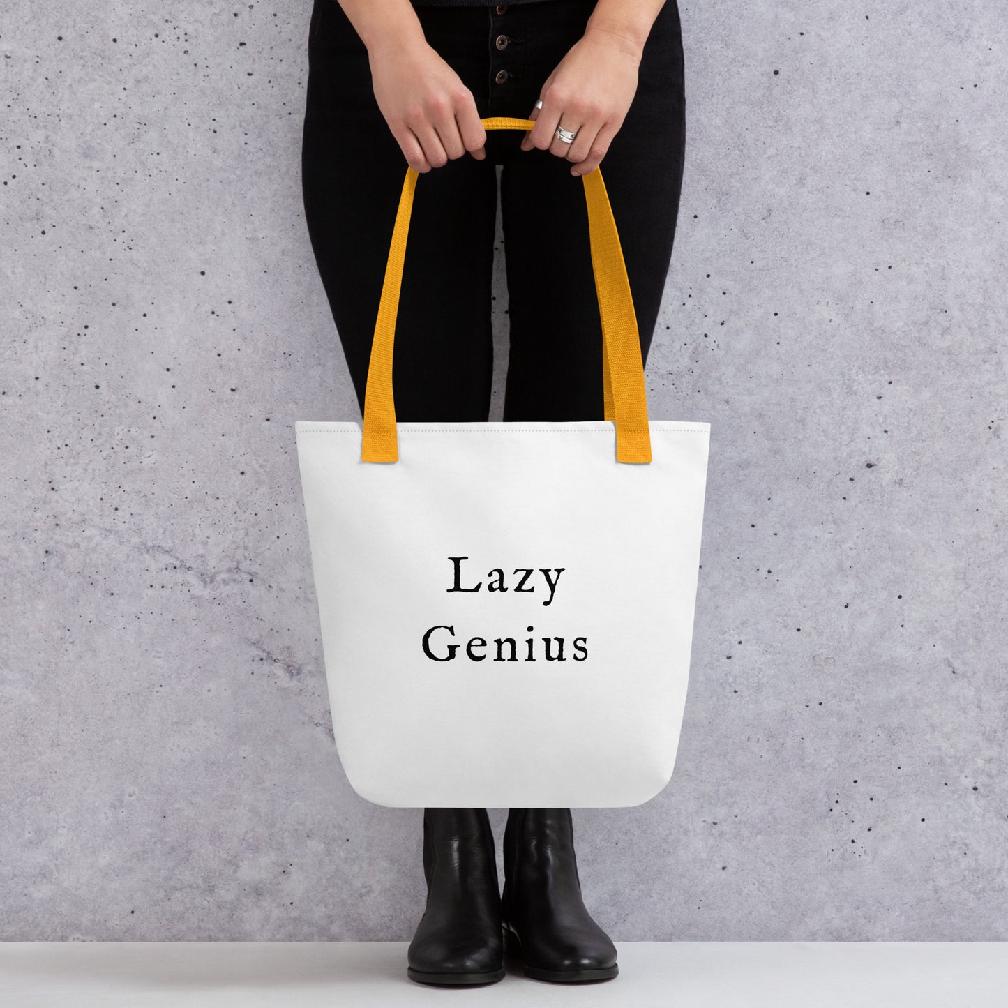 Lazy Genius Tote Bag
