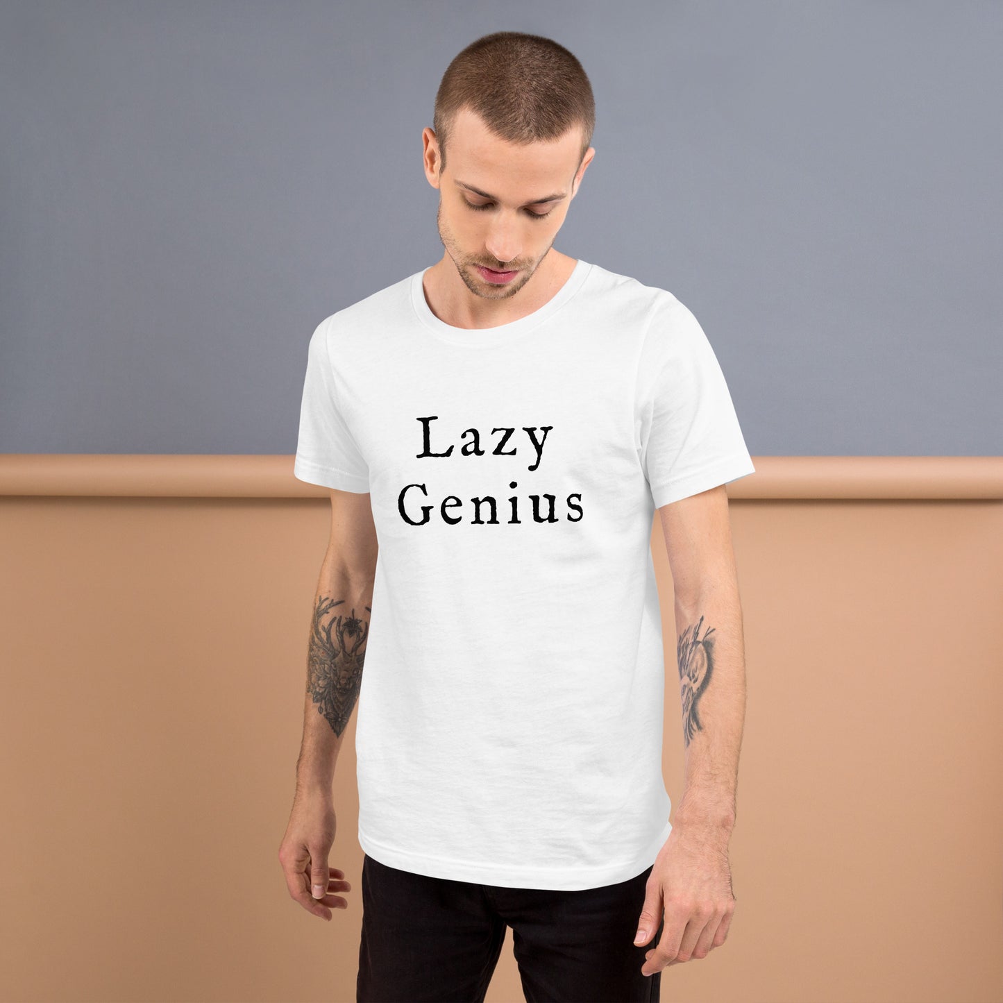 Lazy Genius T-Shirt (White)